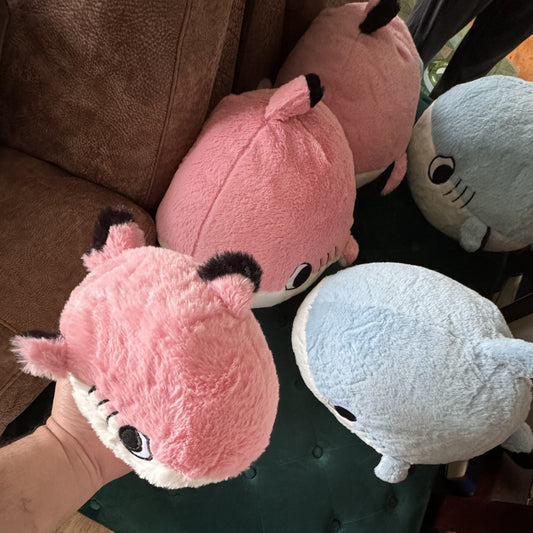 NEW! Sharky Plushies - The Ultimate Snuggle Buddy