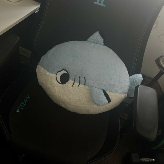 Perfect Super Soft Gaming Companion - Sleepy Sharky™ Shark Plushie